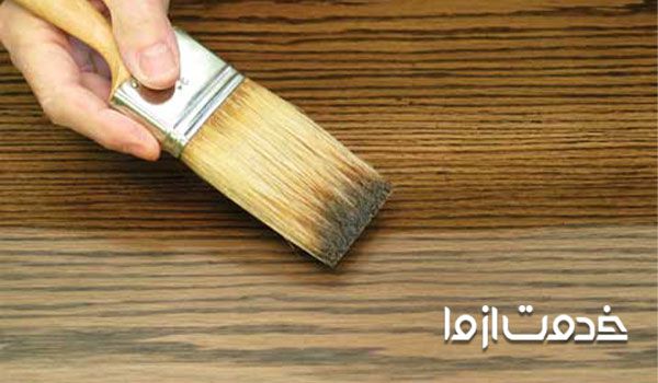 چگونه چوب را رنگ سفید کنیم